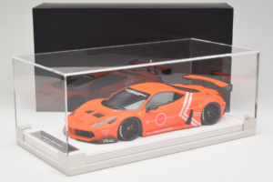 Ferrari 458 Liberty Walk LB-Silhouette WORKS GT オレンジ IVY 1:18 REMC002 レジン - 画像 6/6