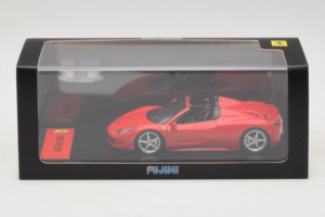 Ferrari 458 Spider レッド Fujimi 1:43 FJM124320 メタル - 画像 4/4