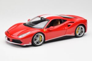 Ferrari 488 GTB レッド Bburago 1:18 18-76102 メタル