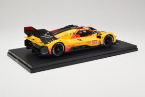 Ferrari 499P Hypercar AF Corse #83 R. Kubica / Y. Ye / R. Shwartzman 24 Hours of Le Mans 2024 Bburago 1:18 18-16313-83-VET メタ - 画像 3/9