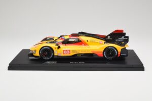 Ferrari 499P Hypercar AF Corse #83 R. Kubica / Y. Ye / R. Shwartzman 24 Hours of Le Mans 2024 Bburago 1:18 18-16313-83-VET メタ - 画像 4/9