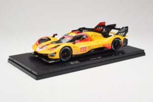 Ferrari 499P Hypercar AF Corse #83 R. Kubica / Y. Ye / R. Shwartzman 24 Hours of Le Mans 2024 Bburago 1:18 18-16313-83-VET メタ