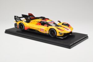 Ferrari 499P Hypercar AF Corse #83 R. Kubica / Y. Ye / R. Shwartzman 24 Hours of Le Mans 2024 Bburago 1:18 18-16313-83-VET メタ - 画像 6/9