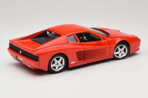 Ferrari 512 TR レッド Mira 1:18 6144 メタル - 画像 3/8