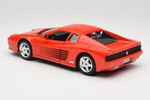 Ferrari 512 TR レッド Mira 1:18 6144 メタル - 画像 7/8
