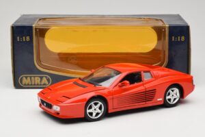 Ferrari 512 TR レッド Mira 1:18 6144 メタル - 画像 8/8