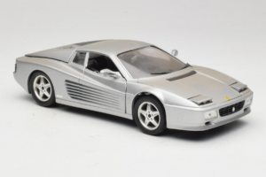 Ferrari 512 TR シルバー Mira 1:18 6178-B1 メタル - 画像 6/8