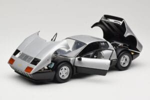 Ferrari 512BB シルバー Kyosho 1:18 08171S メタル - 画像 2/8