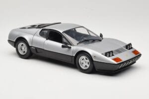 Ferrari 512BB シルバー Kyosho 1:18 08171S メタル - 画像 6/8