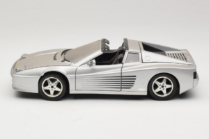 Ferrari 512TR タルガ シルバー Mira 1:18 6175 メタル - 画像 4/8