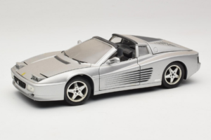 Ferrari 512TR タルガ シルバー Mira 1:18 6175 メタル