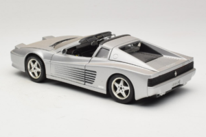 Ferrari 512TR タルガ シルバー Mira 1:18 6175 メタル - 画像 7/8