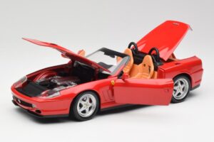 Ferrari 550 Barchetta Rosso Corsa Hot Wheels 1:18 29441 メタル - 画像 2/8