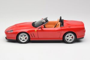 Ferrari 550 Barchetta Rosso Corsa Hot Wheels 1:18 29441 メタル - 画像 4/8