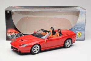 Ferrari 550 Barchetta Rosso Corsa Hot Wheels 1:18 29441 メタル - 画像 8/8