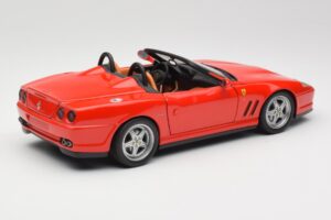 Ferrari 550 Barchetta Rosso Corsa Hot Wheels 1:18 74299294419 メタル - 画像 3/8