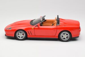 Ferrari 550 Barchetta Rosso Corsa Hot Wheels 1:18 74299294419 メタル - 画像 4/8