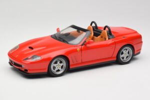 Ferrari 550 Barchetta Rosso Corsa Hot Wheels 1:18 74299294419 メタル