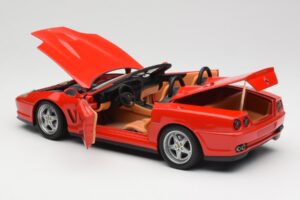 Ferrari 550 Barchetta Rosso Corsa Hot Wheels 1:18 74299294419 メタル - 画像 5/8