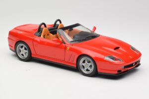 Ferrari 550 Barchetta Rosso Corsa Hot Wheels 1:18 74299294419 メタル - 画像 6/8
