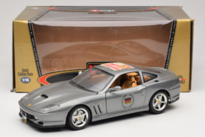 Ferrari 550 Maranello 25 Ferrari Model Club シルバー Bburago 1:18 3344-S1 メタル - 画像 7/7