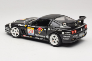 Ferrari 550 Maranello #23 Agrimaster ブラック Bburago 1:18 3344-B2 メタル - 画像 7/8