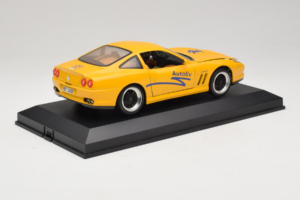 Ferrari 550 Maranello Autoliv イエロー リミテッドエディション Exclusive Cars 1:18 EC002 メタル - 画像 4/9