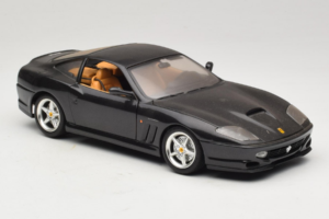 Ferrari 550 Maranello ブラック メタリック Bburago 1:18 3344-B1 メタル - 画像 6/8