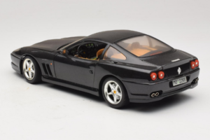 Ferrari 550 Maranello ブラック メタリック Bburago 1:18 3344-B1 メタル - 画像 7/8