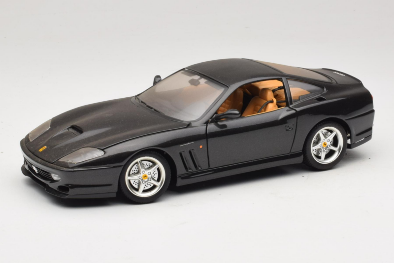 Ferrari 550 Maranello ブラック メタリック Bburago 1:18 3344-B1 メタル