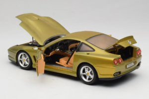 Ferrari 550 Maranello Gold Metallic Braccio & Gotz Bburago 1:18 3044-G1 メタル - 画像 5/8