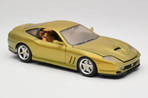 Ferrari 550 Maranello Gold Metallic Braccio & Gotz Bburago 1:18 3044-G1 メタル - 画像 6/8