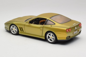 Ferrari 550 Maranello Gold Metallic Braccio & Gotz Bburago 1:18 3044-G1 メタル - 画像 7/8