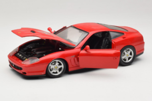 Ferrari 550 Maranello レッド Anson 1:18 3238 メタル - 画像 2/8