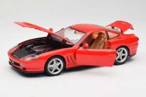 Ferrari 550 Maranello レッド Maisto 1:18 31839 メタル - 画像 2/8