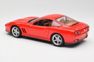 Ferrari 550 Maranello レッド Maisto 1:18 31839 メタル - 画像 7/8