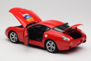 Ferrari 575 GTZ Zagato レッド Hot Wheels 1:18 L2960 メタル - 画像 5/8