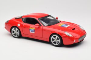 Ferrari 575 GTZ Zagato レッド Hot Wheels 1:18 L2960 メタル - 画像 6/8