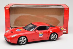 Ferrari 575 GTZ Zagato レッド Hot Wheels 1:18 L2960 メタル - 画像 8/8