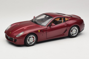 Ferrari 599 GTB Fiorano ダークレッド Hot Wheels 1:18 M1200 メタル