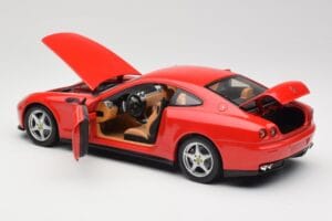 Ferrari 612 Scaglietti Rosso Corsa Hot Wheels 1:18 B6047 メタル - 画像 5/8