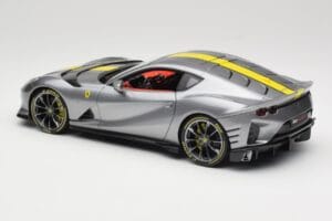 Ferrari 812 Competizione Grigio Coburn Bburago 1:18 18-01647 メタル - 画像 7/8