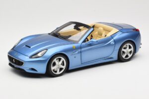 Ferrari California ライトブルー Hot Wheels 1:18 N2043 メタル