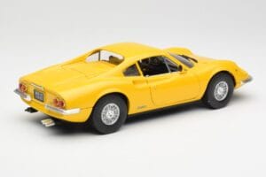 Ferrari Dino 246 GT イエロー Anson 1:18 30301W メタル - 画像 3/8