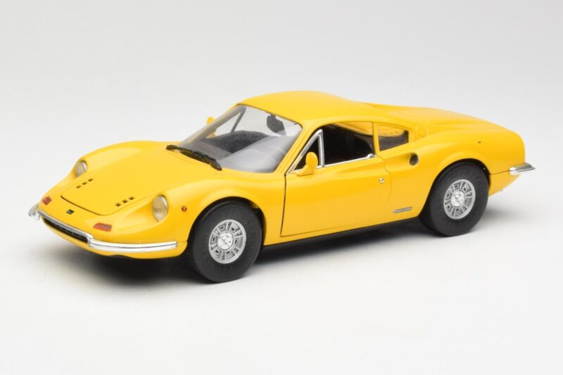 Ferrari Dino 246 GT イエロー Anson 1:18 30301W メタル