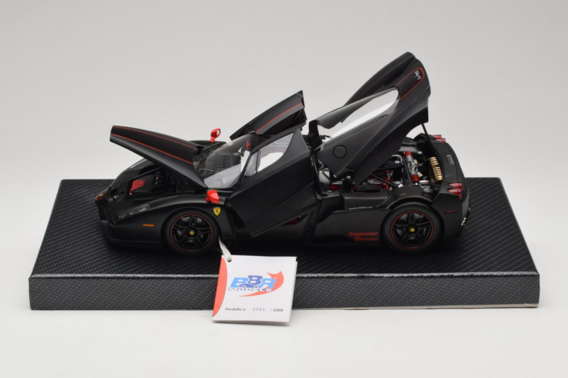 Ferrari Enzo Matt Black 限定版 BBR 1:18 HE180029 メタル