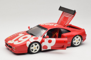 Ferrari F355 Berlinetta レッド ホワイトホイール付き UT Models 1:18 180074020-P2 メタル - 画像 2/8
