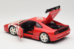Ferrari F355 Berlinetta レッド ホワイトホイール付き UT Models 1:18 180074020-P2 メタル - 画像 5/8