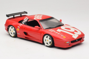 Ferrari F355 Berlinetta レッド ホワイトホイール付き UT Models 1:18 180074020-P2 メタル - 画像 6/8