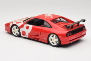 Ferrari F355 Berlinetta レッド ホワイトホイール付き UT Models 1:18 180074020-P2 メタル - 画像 7/8